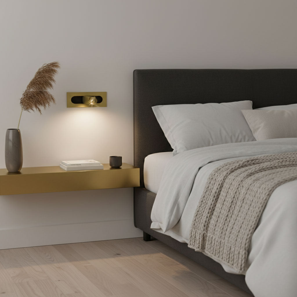 Solveinda | Lineaire Pop-Out Verstelbare Bedlees Wandlamp