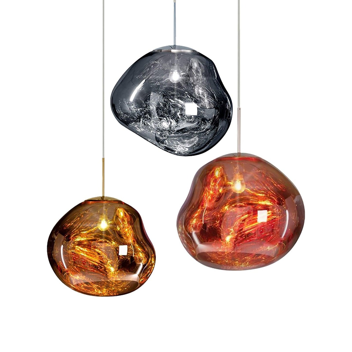 Kryntoch | Sculpturale Vloeiende Golf Sfeervolle Druppel Hanglamp