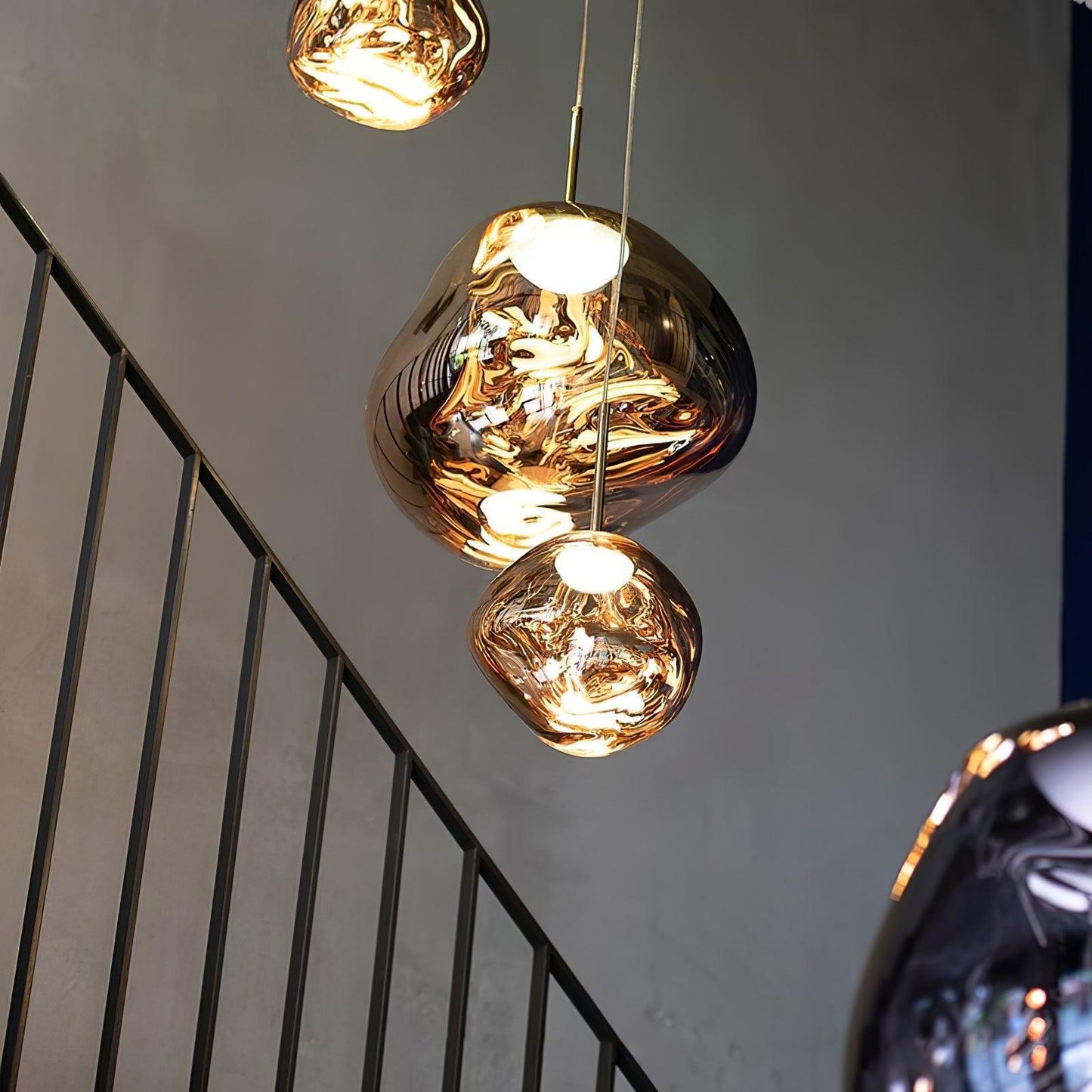 Kryntoch | Sculpturale Vloeiende Golf Sfeervolle Druppel Hanglamp