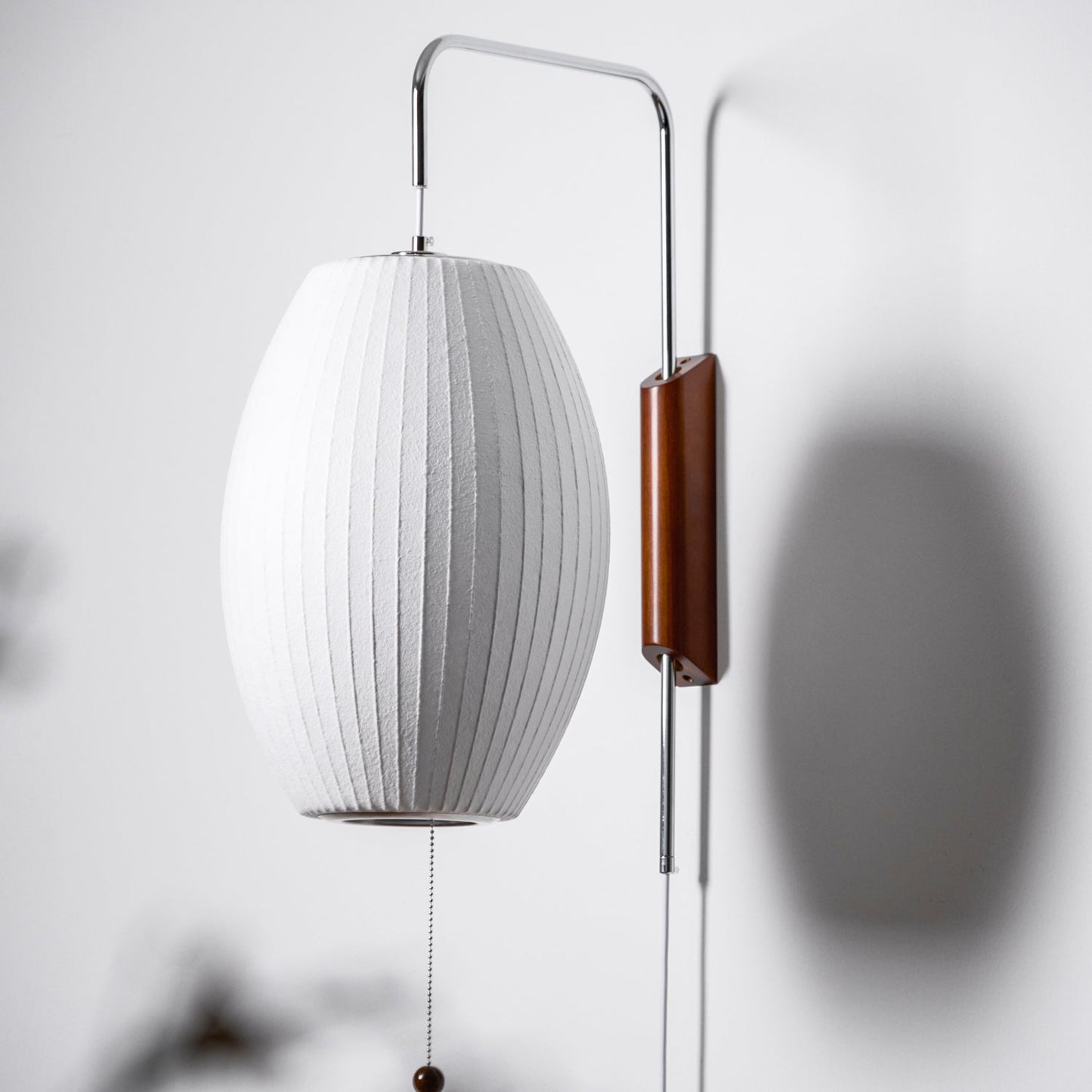 Kyntaroc | Retro Geribbelde Silhouet Zwevende Bol Wandlamp