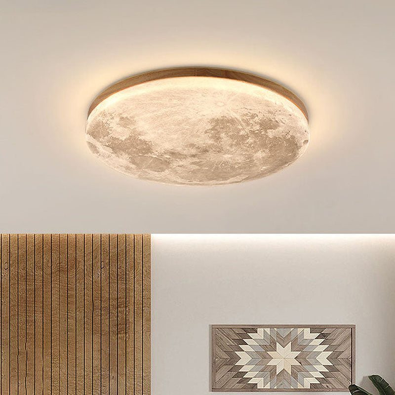 Lunis | Realistische Maan Textuur Plafondlamp