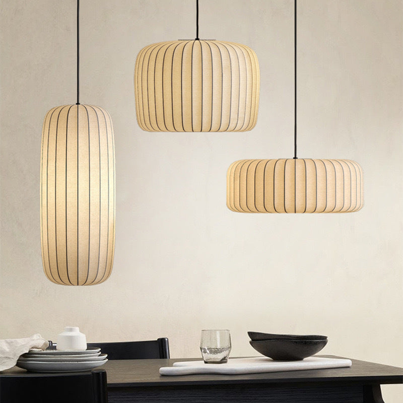 Velure | Wabi Sabi Geplooide Stof Hanglamp