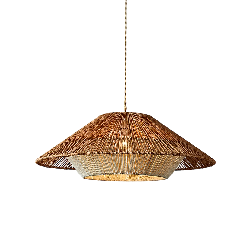 Textura | Rustieke Geweven Bamboe Koepel Hanglamp