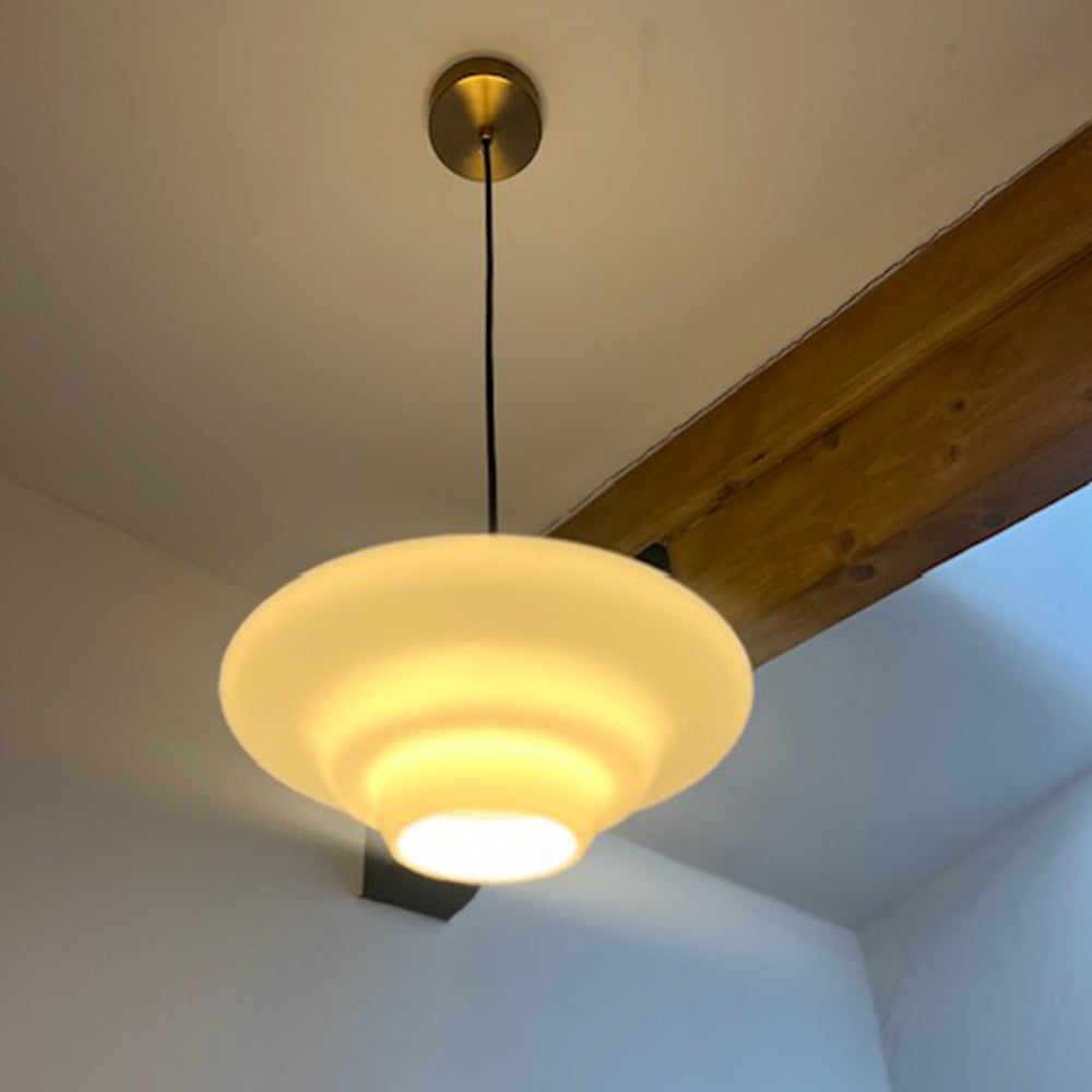 Vellum | Nordic Laag Opaque Glas Hanglamp