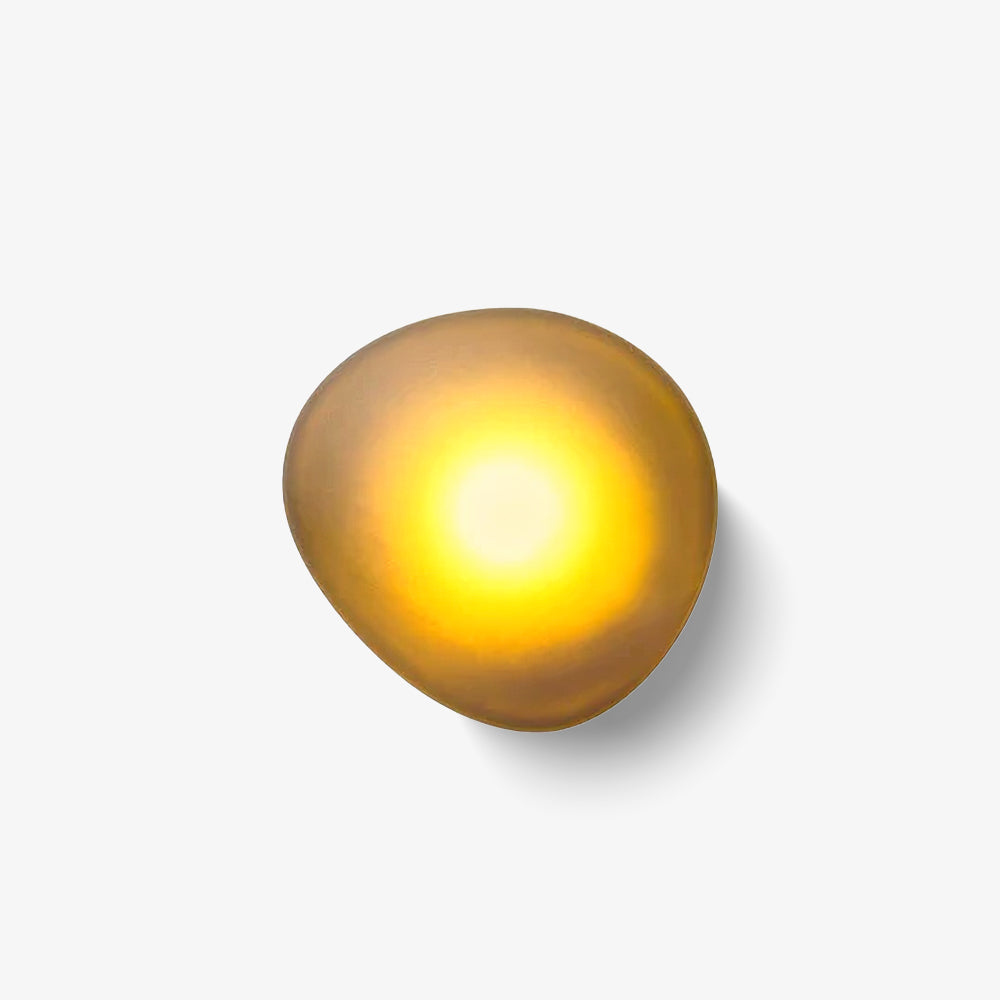 Caldrion | Met de Hand Geblazen Glazen Kiezel Wandlamp