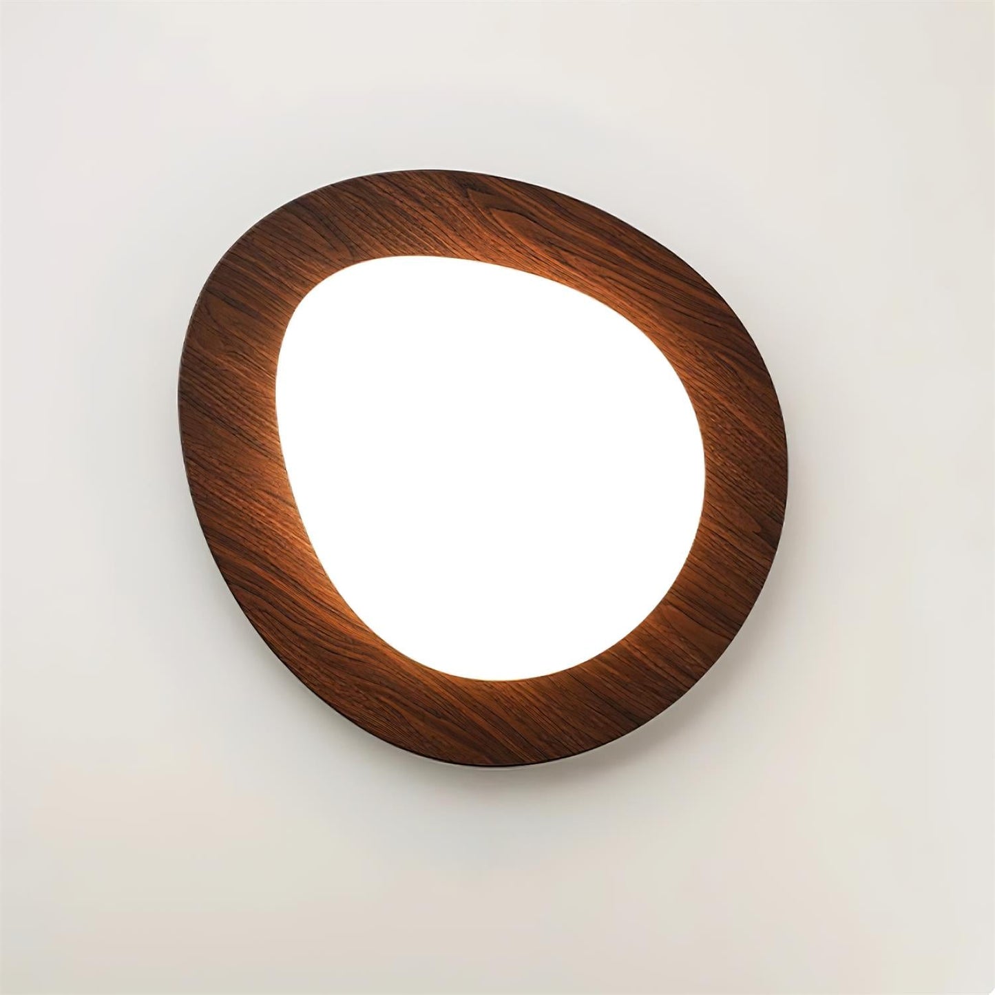 Elenorris | Sculpturale Kiezel Silhouet Opbouw Plafondlamp