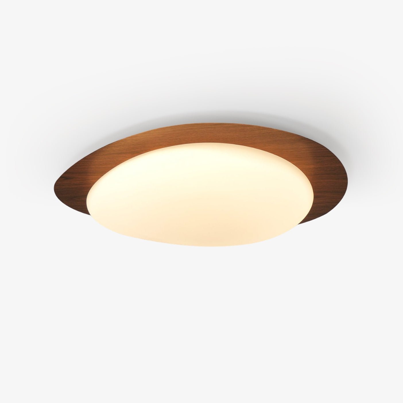 Elenorris | Sculpturale Kiezel Silhouet Opbouw Plafondlamp