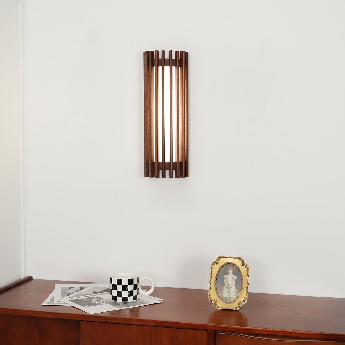 Arbor | Minimalistische Natuurlijke Houtnerf Wandlamp