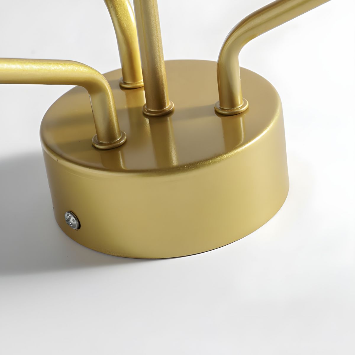 Kalythos | Sculpturale Geometrische Schijf Cluster Semi Opbouw Plafondlamp