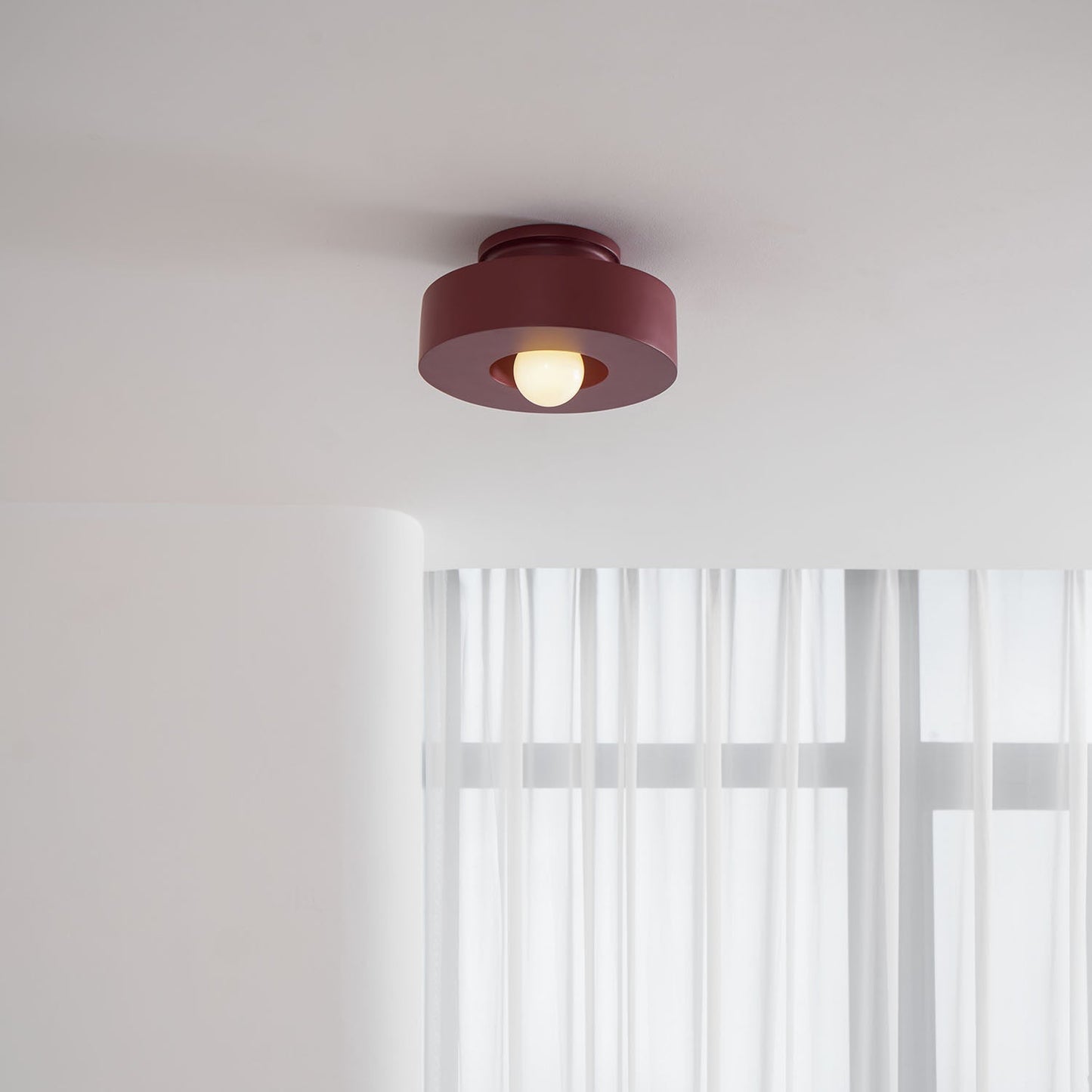 Zorvandra | Architectonische Gelaagde Geometrische Hars Plafondlamp