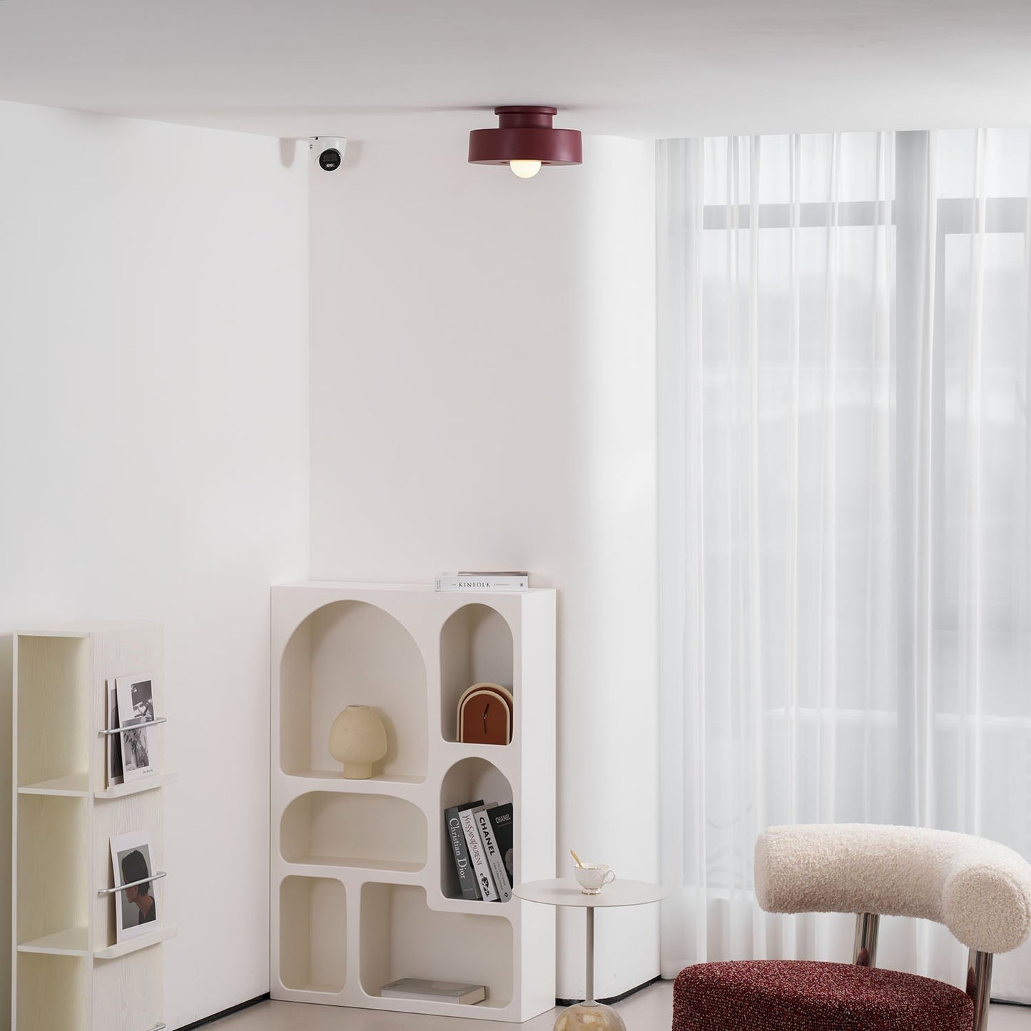 Zorvandra | Architectonische Gelaagde Geometrische Hars Plafondlamp