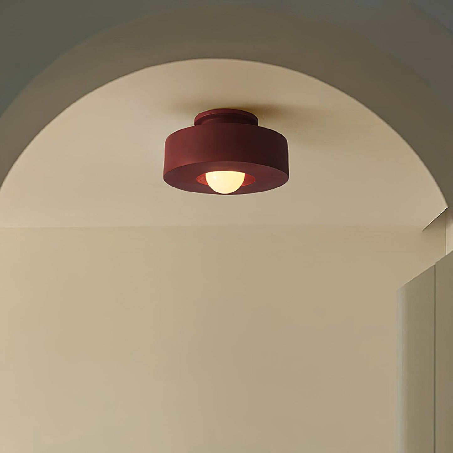 Zorvandra | Architectonische Gelaagde Geometrische Hars Plafondlamp