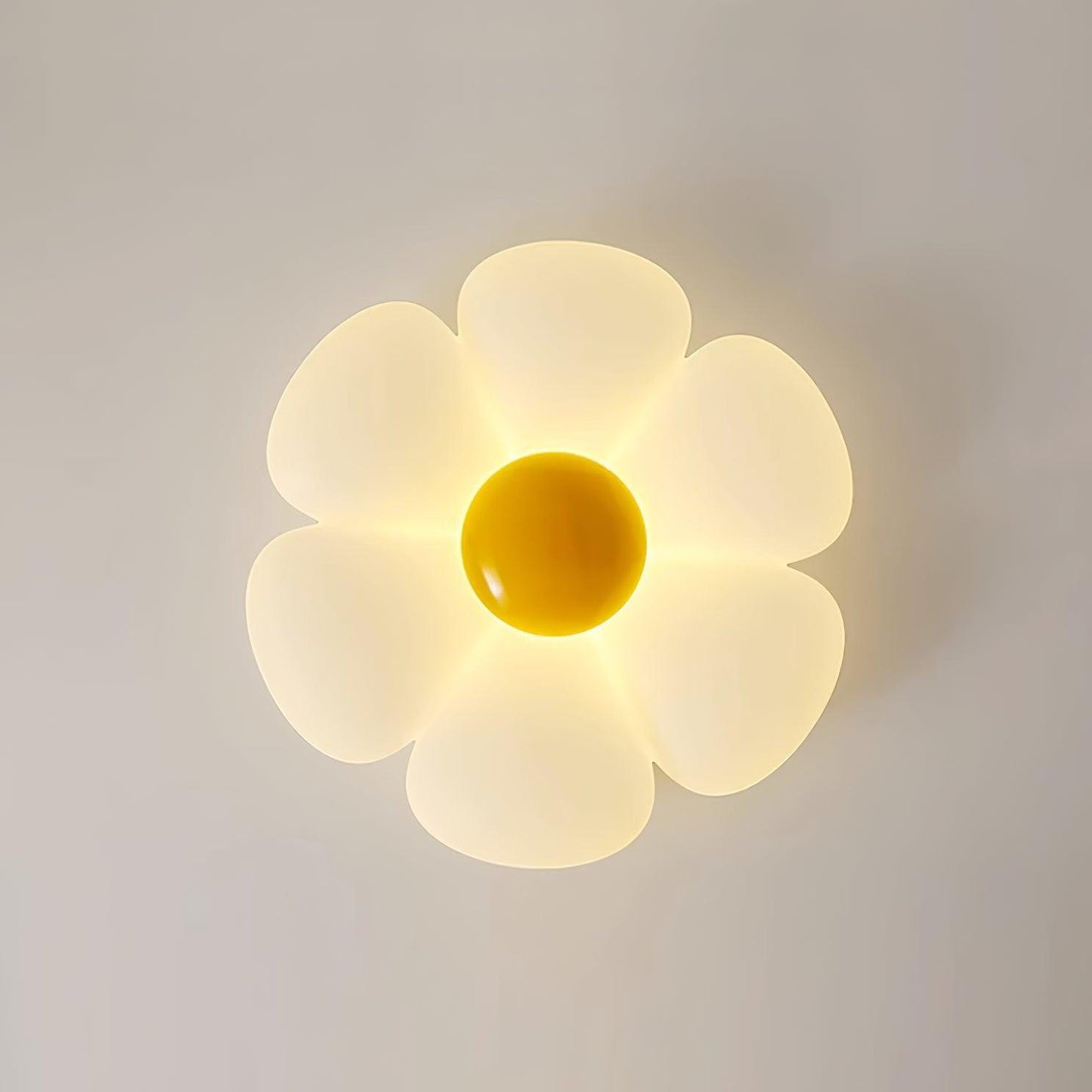 Lyravind | Hexagonale Bloemblaadje Silhouet Inbouw Plafondlamp
