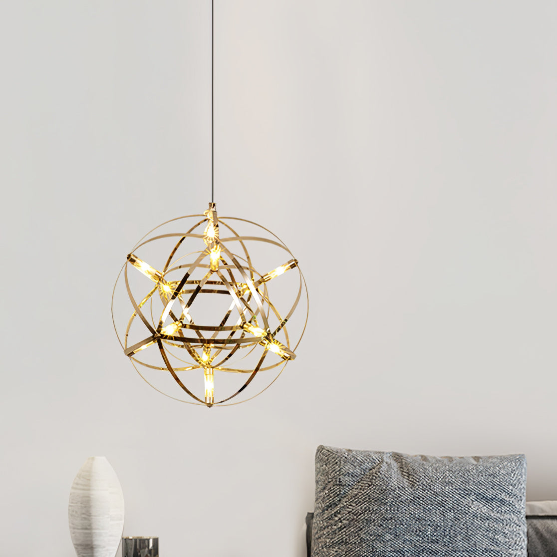 Olysian | Luxe Sferische Sterrenburst Hanglamp