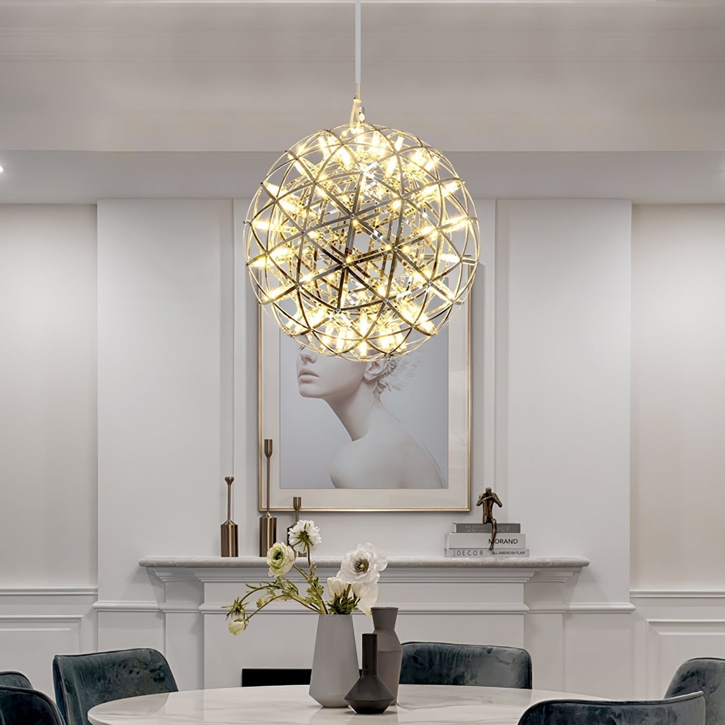 Olysian | Luxe Sferische Sterrenburst Hanglamp