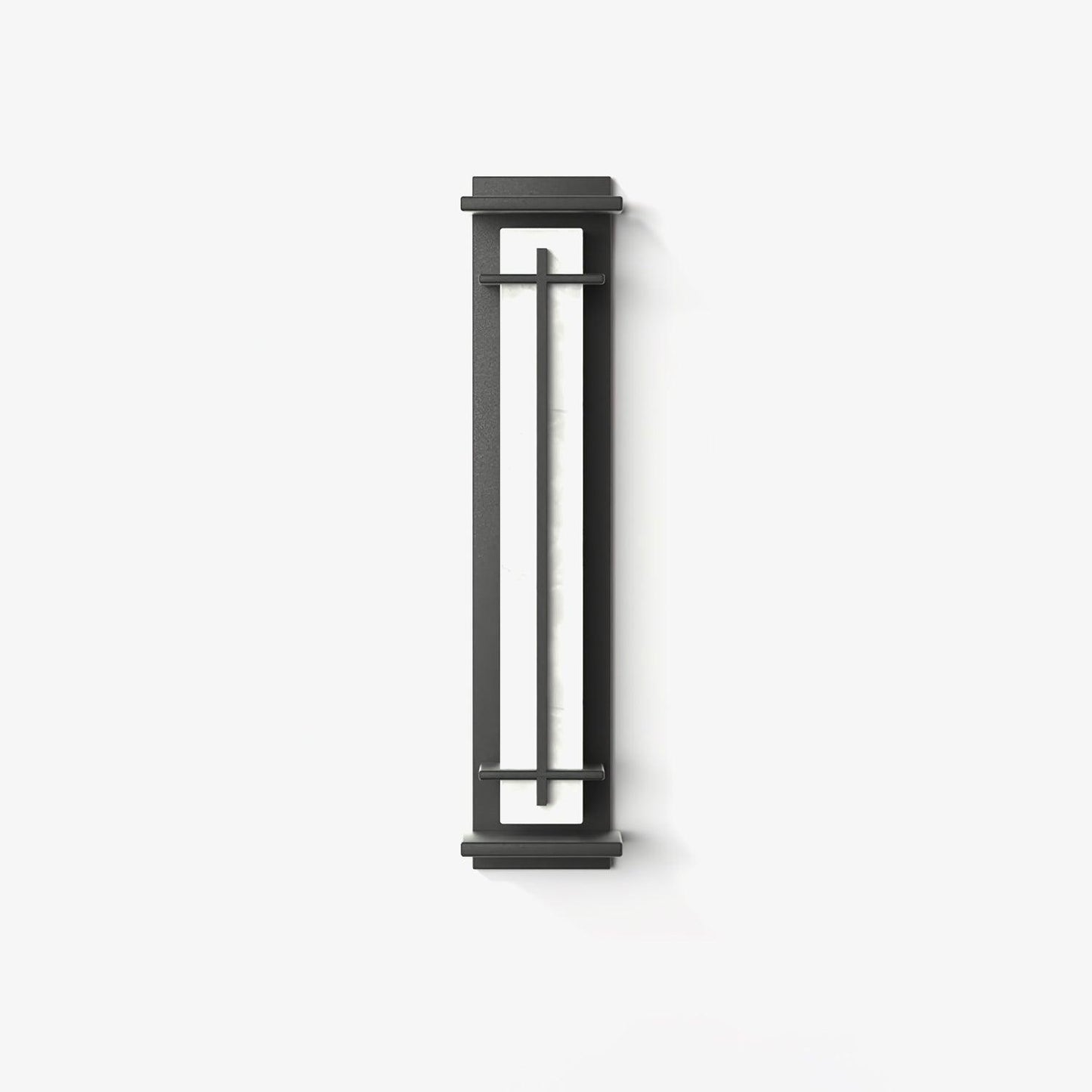 Rayen | Moderne Vierkante Alabaster Waterdichte Buiten Wandlamp