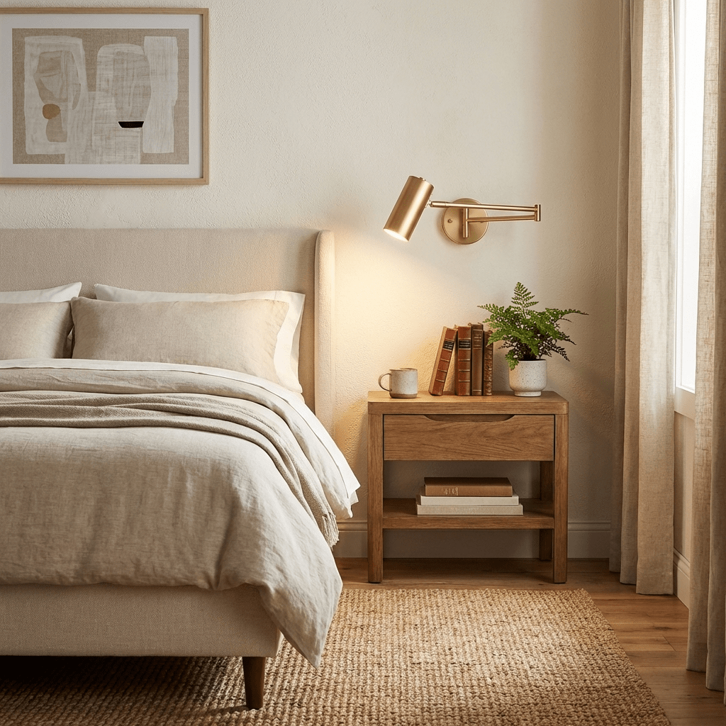 Mondorim | Lineaire Minimalistische Geometrische Verstelbare Schommelarm Wandlamp