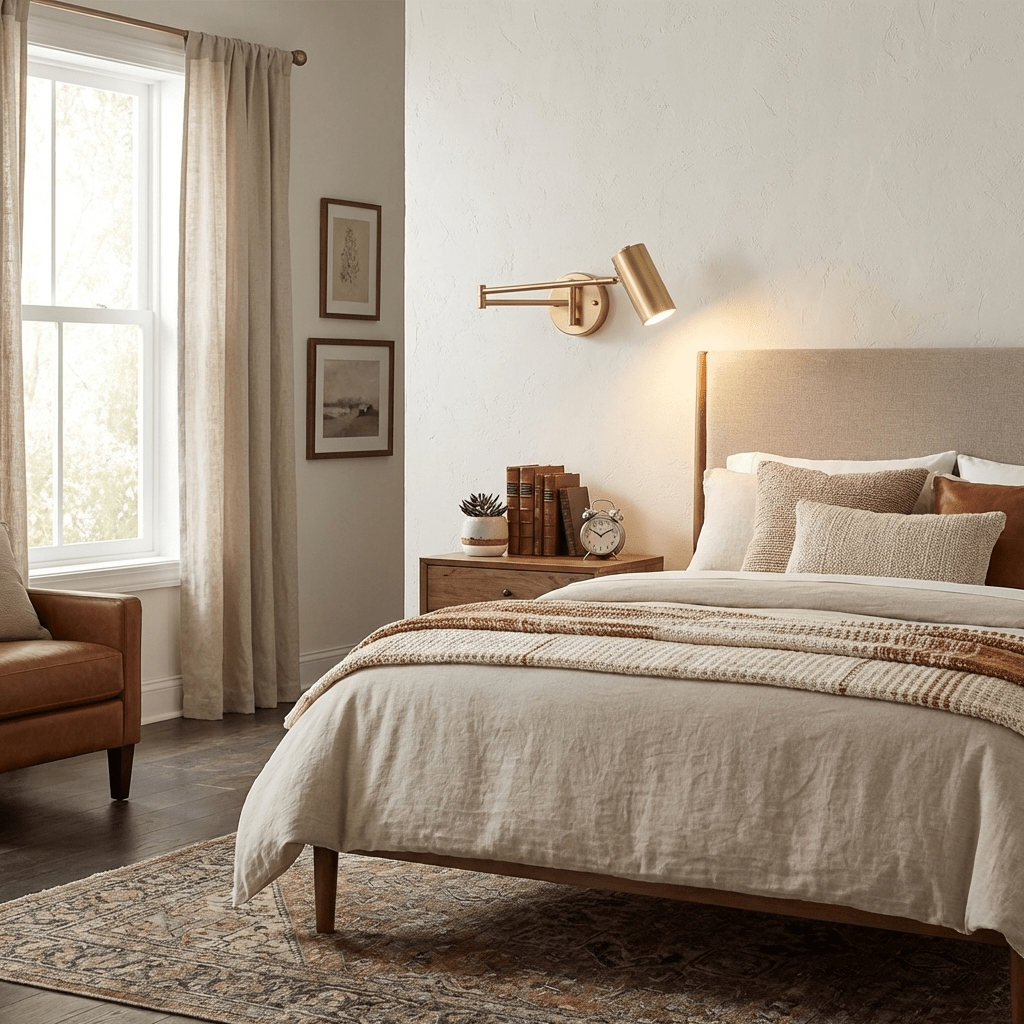 Mondorim | Lineaire Minimalistische Geometrische Verstelbare Schommelarm Wandlamp