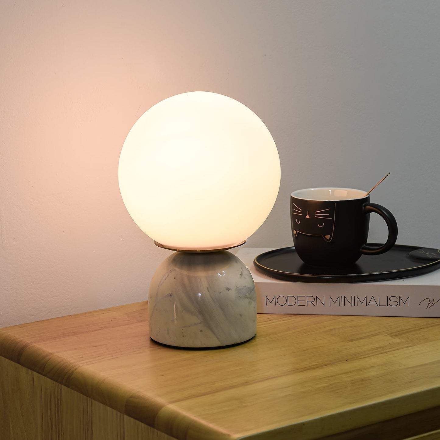 Kendroct | Minimalistische Lichtgevende Bol Accent Tafellamp