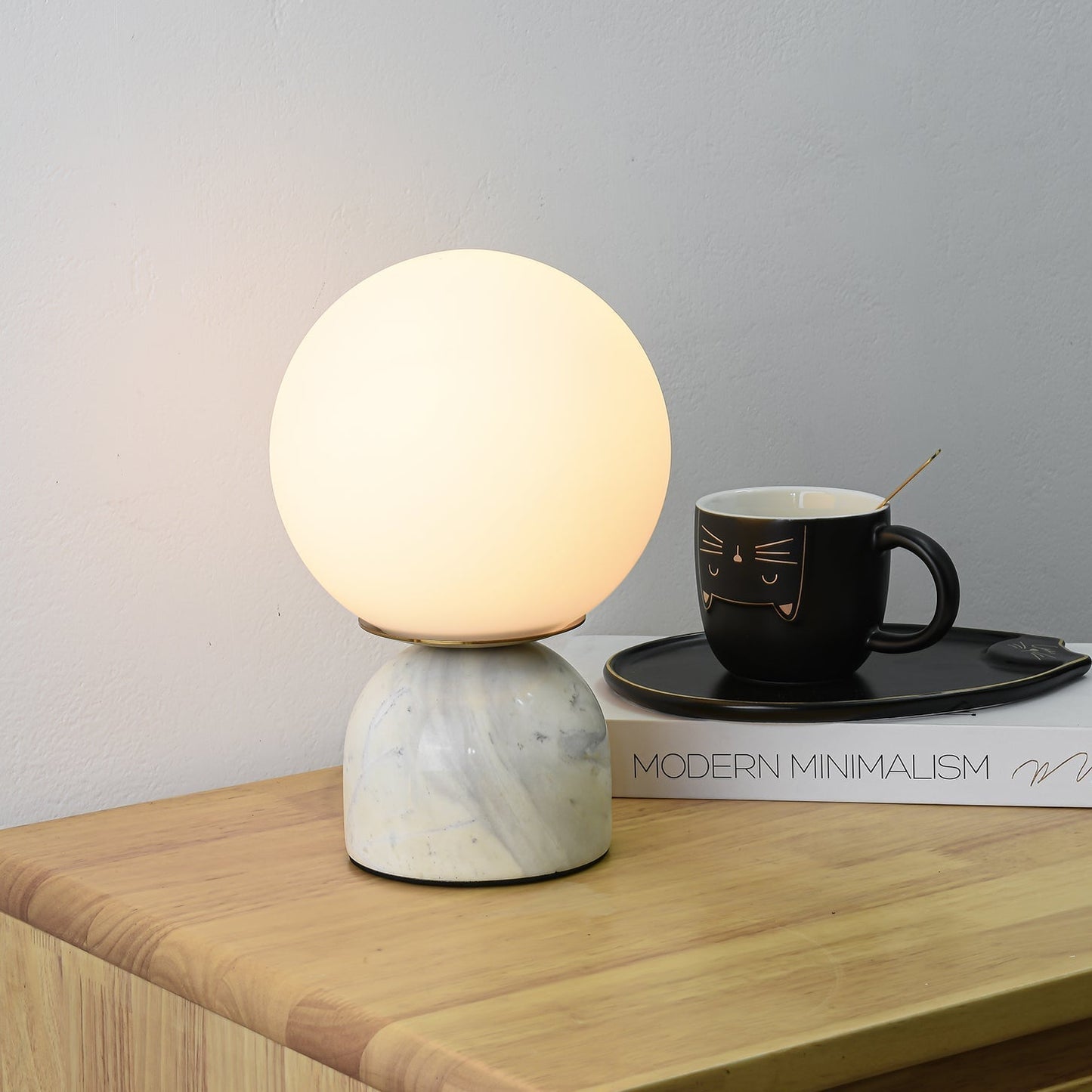 Kendroct | Minimalistische Lichtgevende Bol Accent Tafellamp