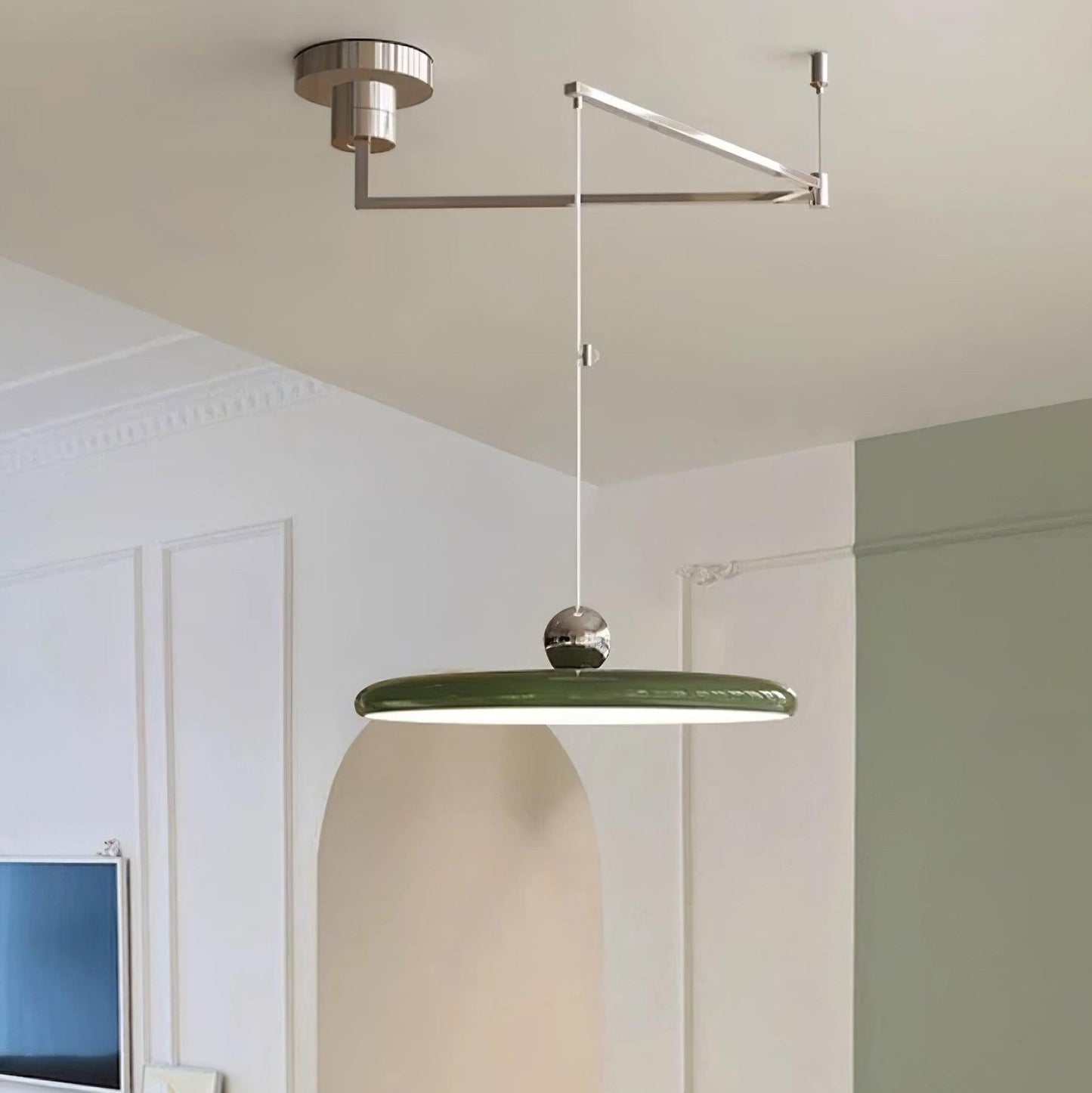 Aris | Morandi-Inspiratie Verstelbare Swingarm Hanglamp