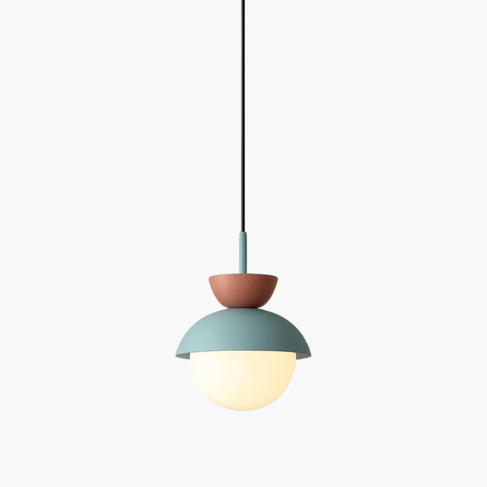 Velsatori | Noordse cirkelvormige matte bol hanglamp