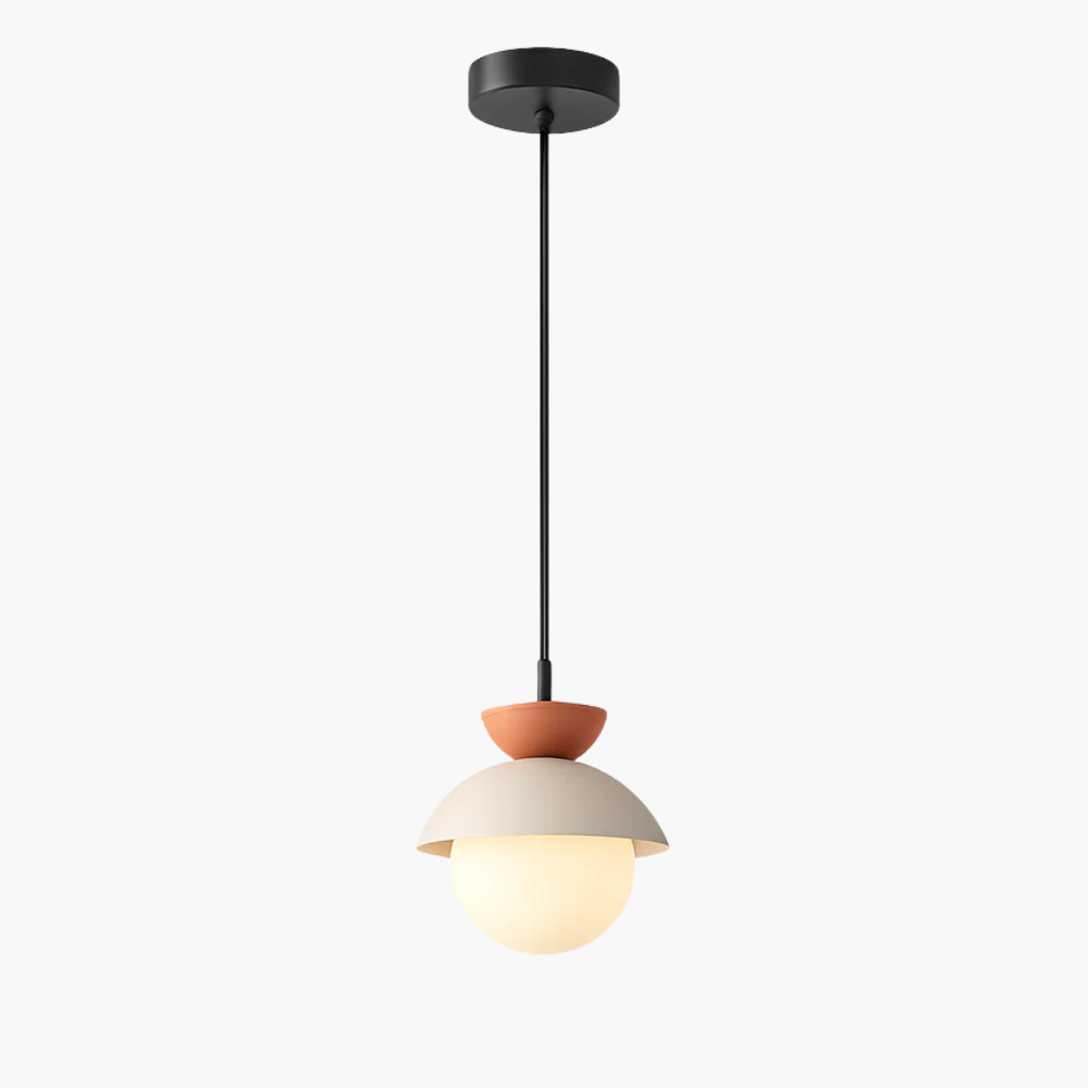 Velsatori | Noordse cirkelvormige matte bol hanglamp