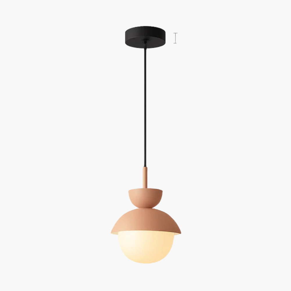 Velsatori | Noordse cirkelvormige matte bol hanglamp