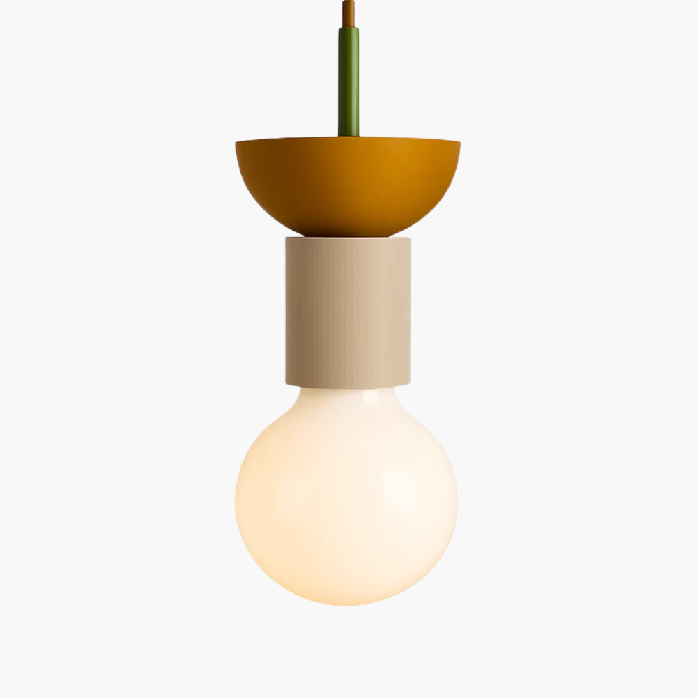 Venrione| Nordic Minimalistische Hout Metalen Hanglamp Plafondlamparmatuur