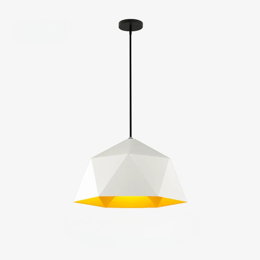Verovei| Moderne Geometrische Diamanten Kooi Metalen Hanglamp