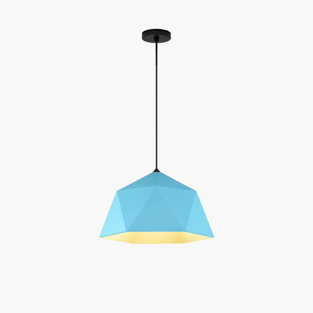 Verovei| Moderne Geometrische Diamanten Kooi Metalen Hanglamp