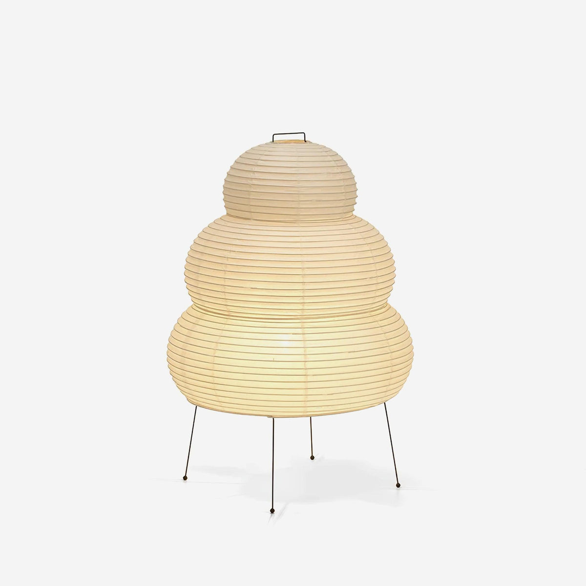 Kryntaleo | Japanse Geribbelde Bamboe Silhouet Oosterse Accent Tafellamp