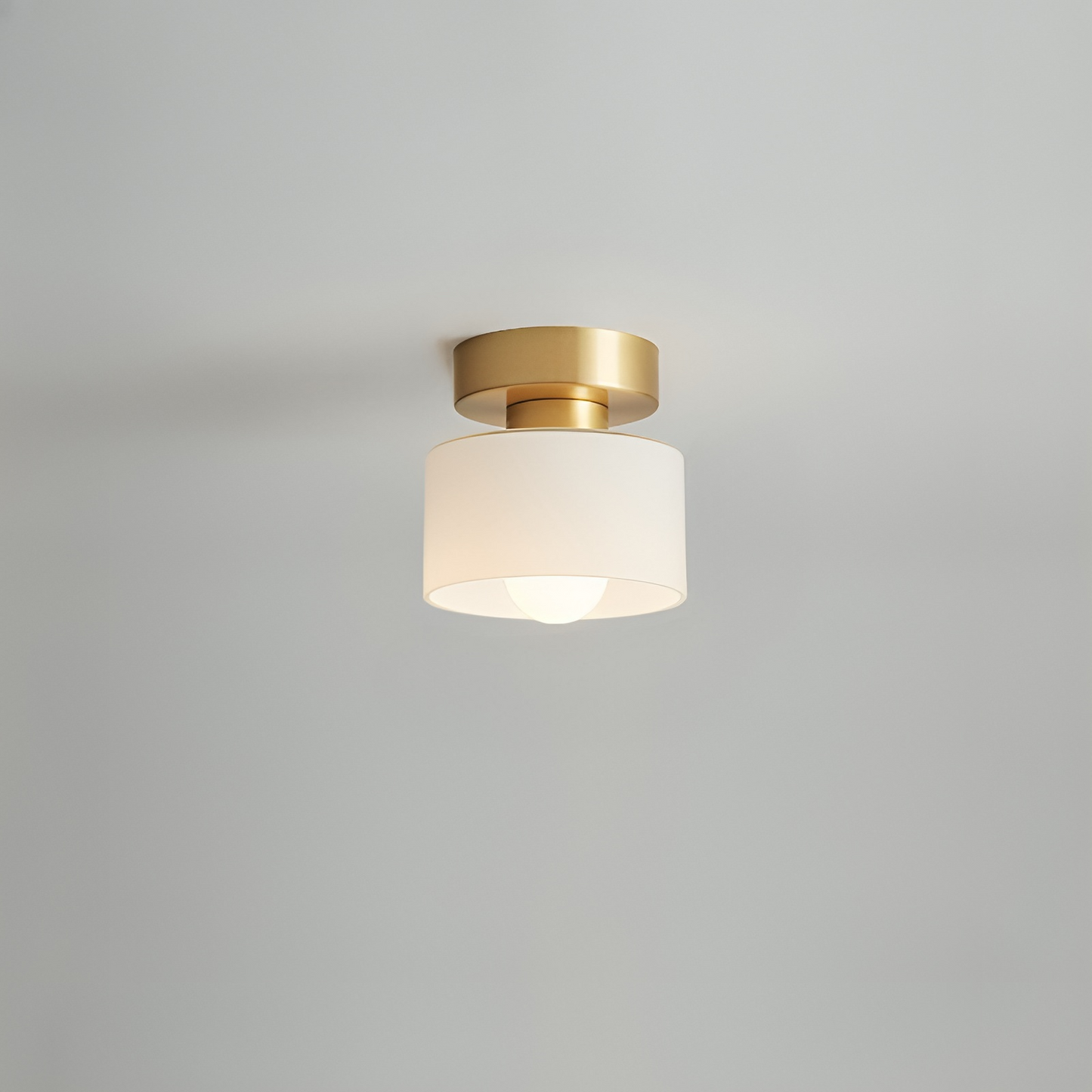 Aurel | Moderne Bauhaus Cilindrische Glas Plafondlamp