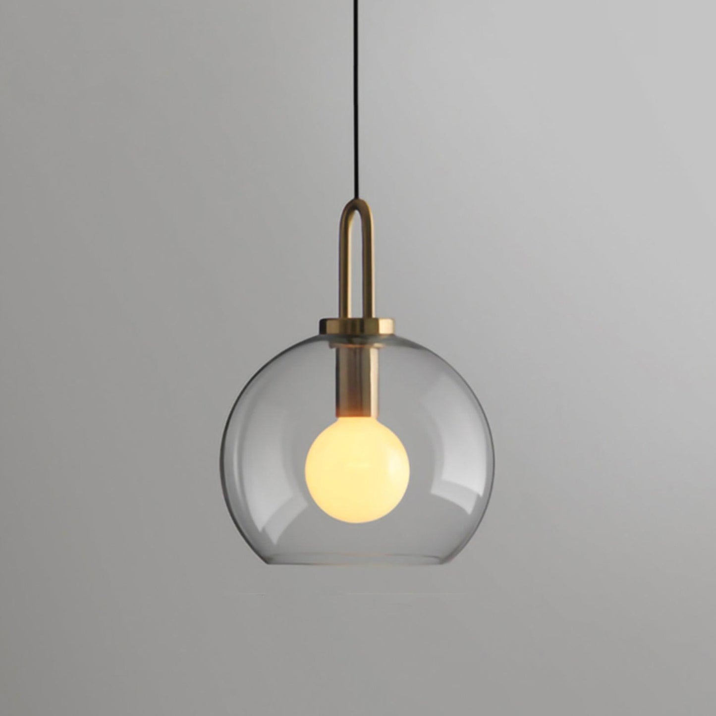 Kyntara | Hedendaagse Asymmetrische Elliptische Glazen Hanglamp