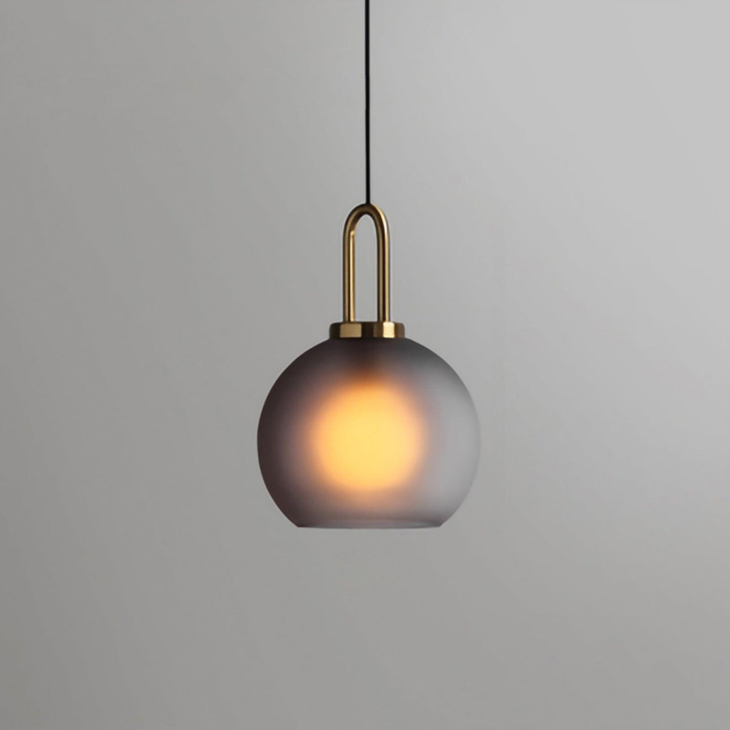 Kyntara | Hedendaagse Asymmetrische Elliptische Glazen Hanglamp
