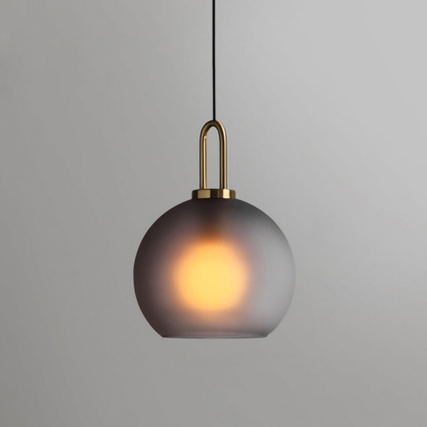 Kyntara | Hedendaagse Asymmetrische Elliptische Glazen Hanglamp