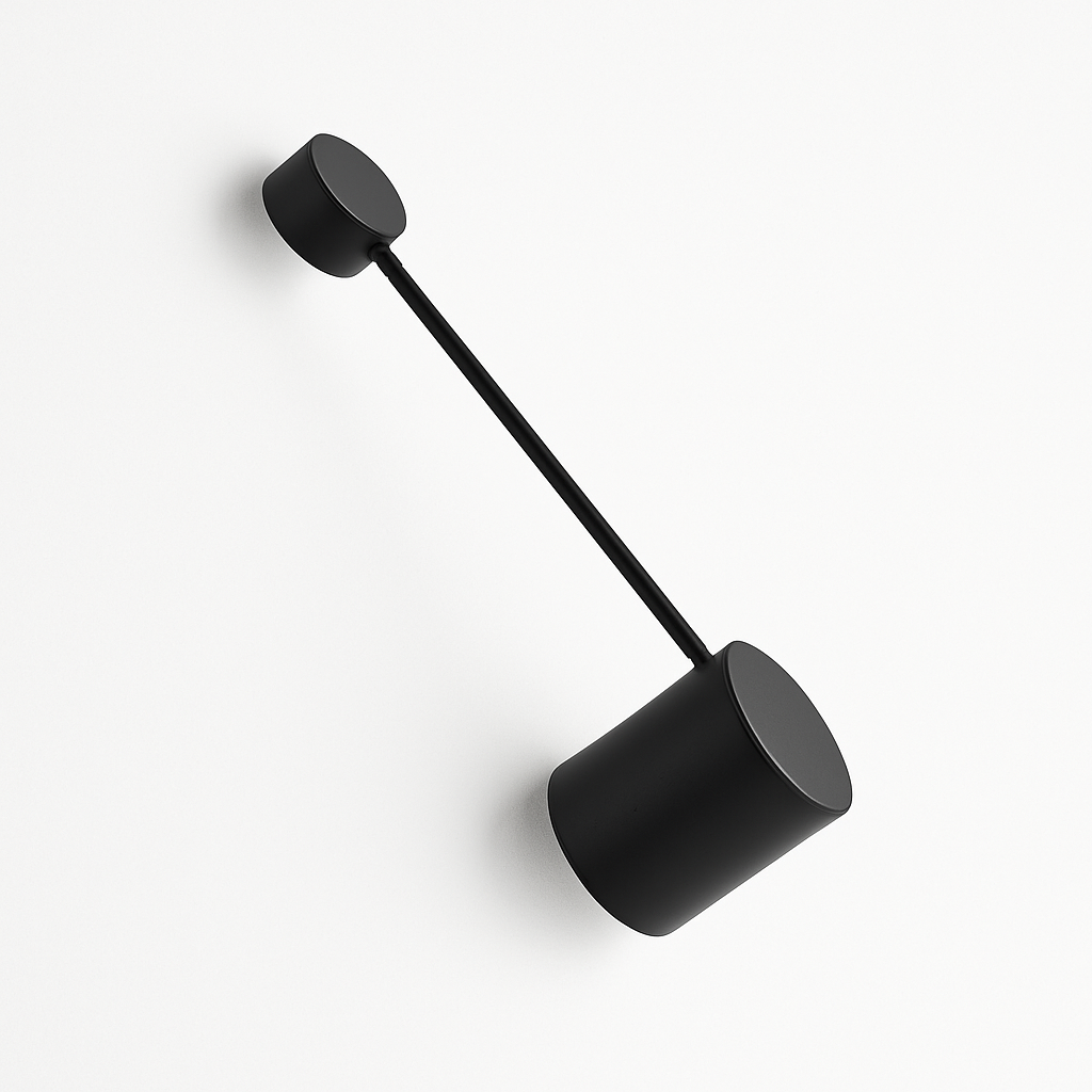 Varinthe | Minimalistische Artistieke Stippen Metalen Wandlamp