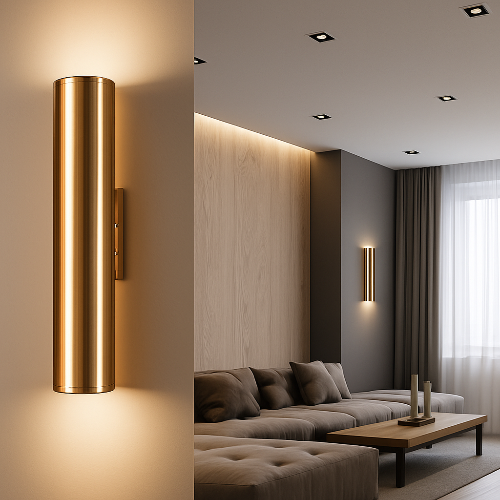 Virello | Minimalistische Cilindrische Buishanglamp Wandlamp Armatuur