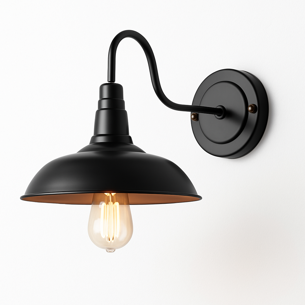 Vezorma| Vintage Rustieke Metalen Lantaarnstijl Buitenwandlamp