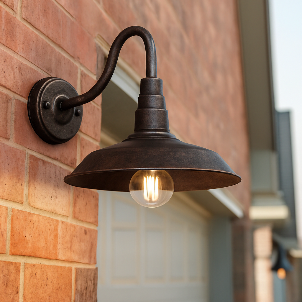 Vezorma| Vintage Rustieke Metalen Lantaarnstijl Buitenwandlamp