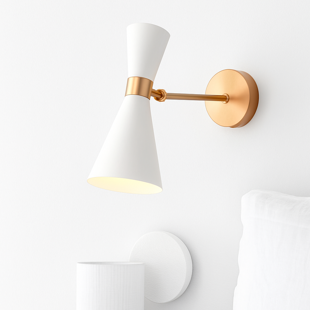 Vireliw | Moderne Driehoekige Kap Noordse Metalen Wandlamp
