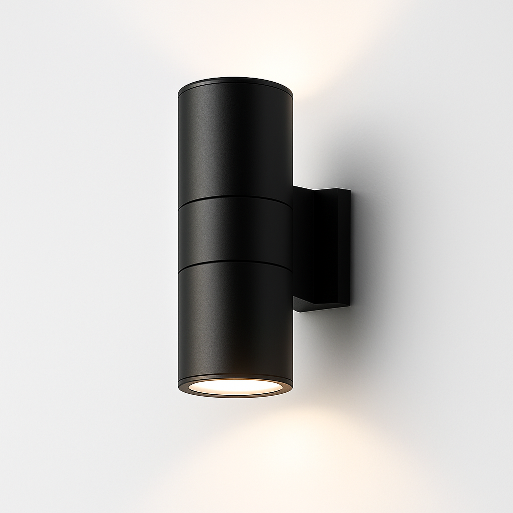 Zandorim | Minimalistische lineaire kolom op-en-neer buitenwandlamp
