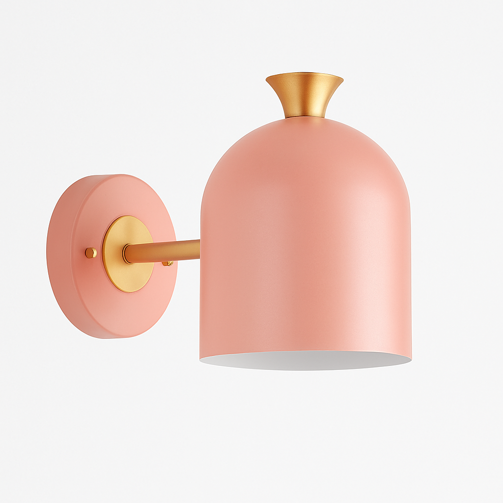 Elvario| Moderne Ronde Verstelbare Kleurrijke Kap Wandlamp