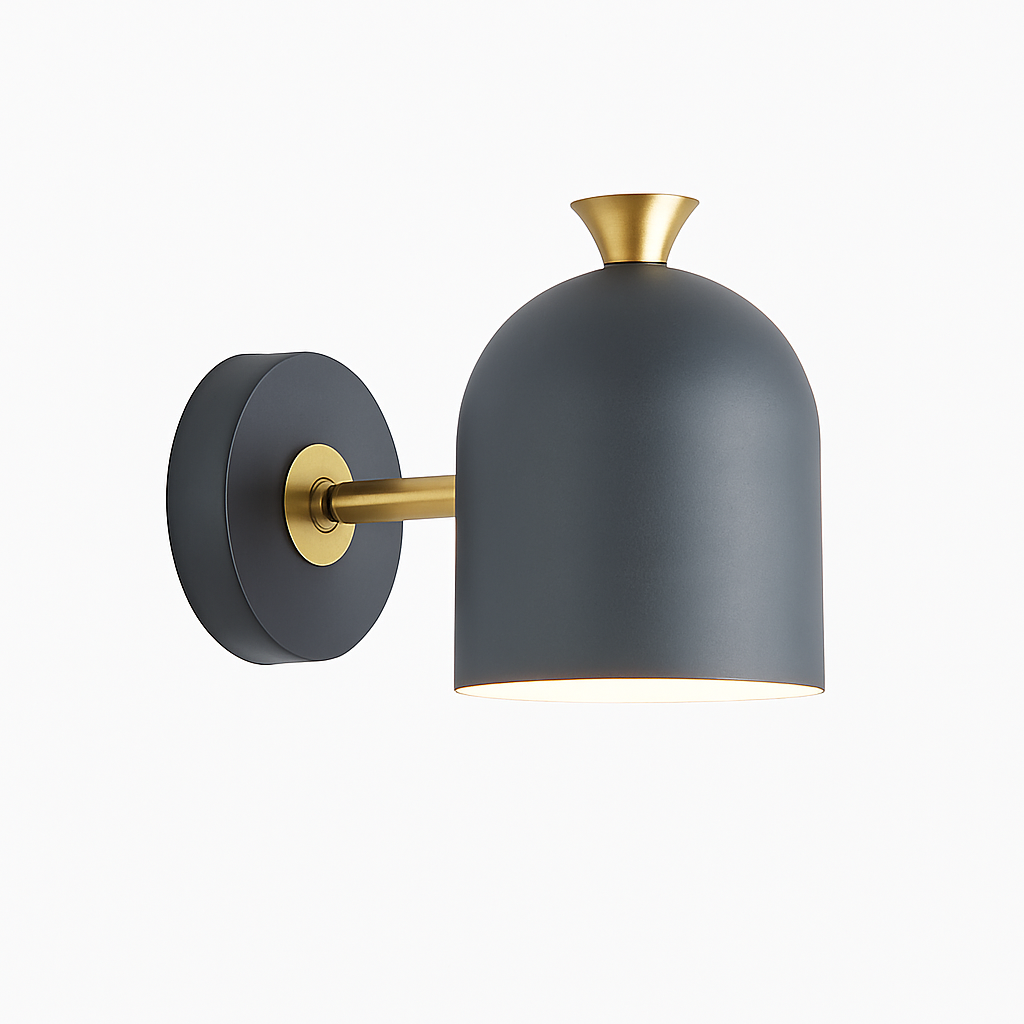 Elvario| Moderne Ronde Verstelbare Kleurrijke Kap Wandlamp