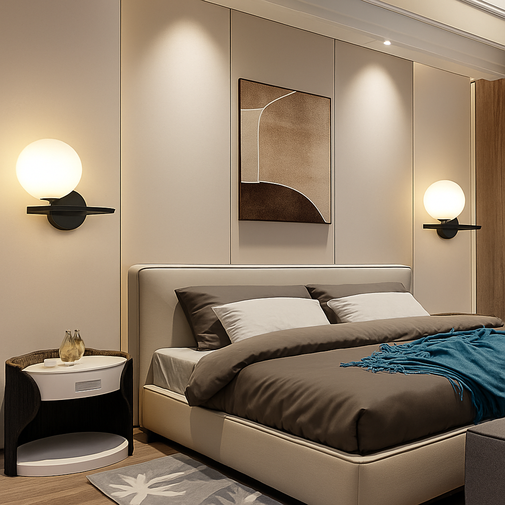 Vaelisurt | Noordse Bol Architectonische Vorm Wandlamp