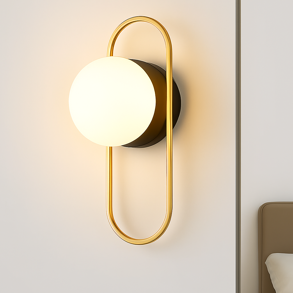 Vaelisurt | Noordse Bol Architectonische Vorm Wandlamp