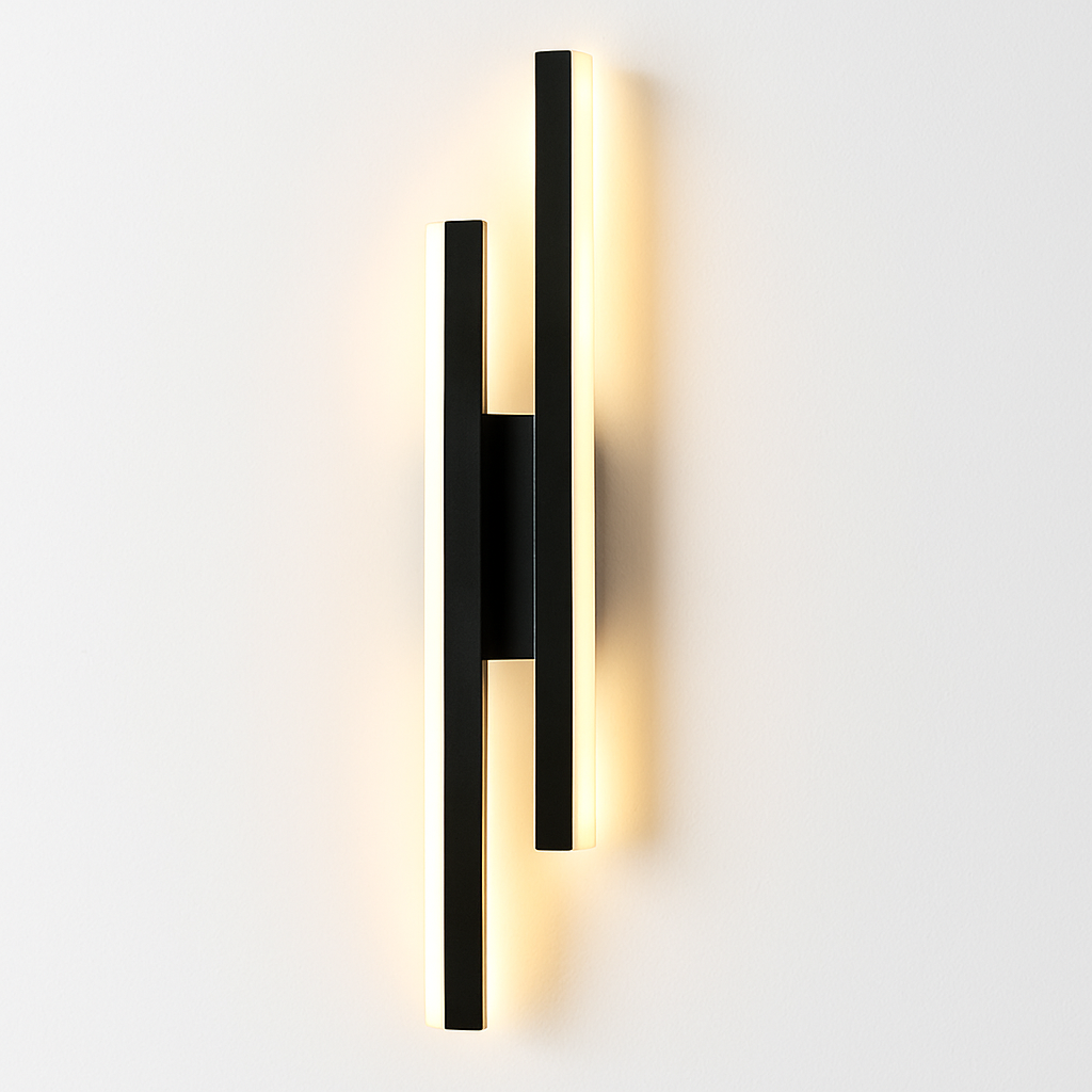 Krythano | Sculpturale geometrische profiel architectonische wandlamp