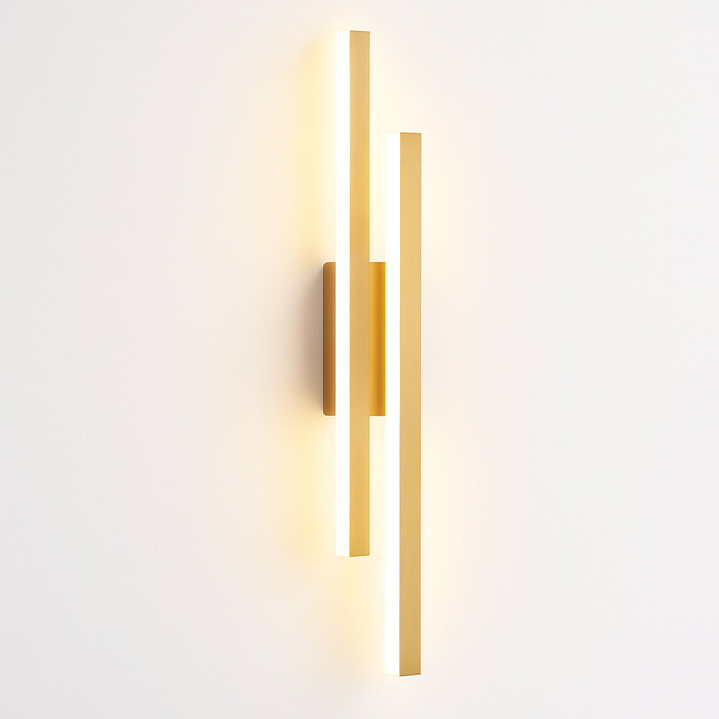 Krythano | Sculpturale geometrische profiel architectonische wandlamp