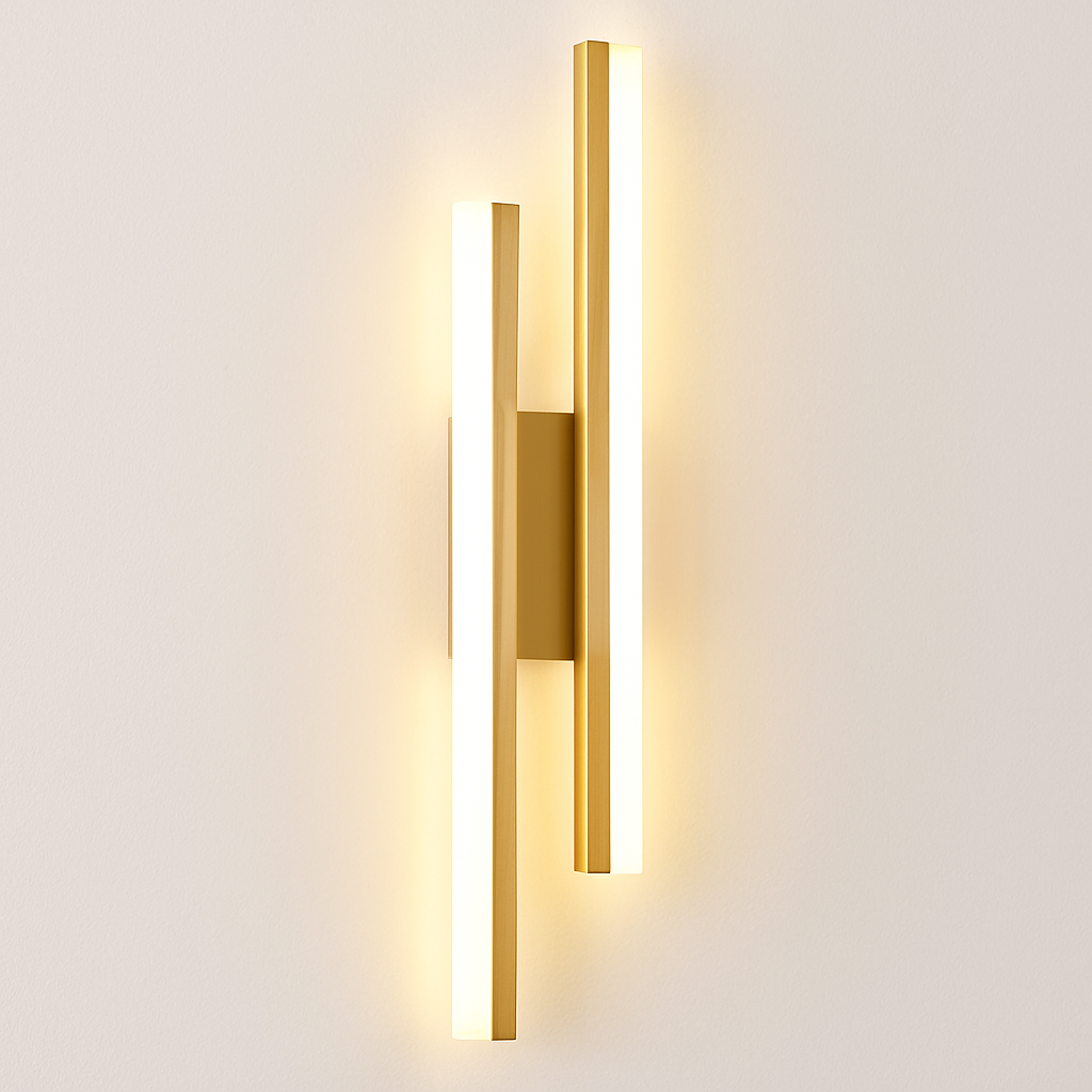 Krythano | Sculpturale geometrische profiel architectonische wandlamp