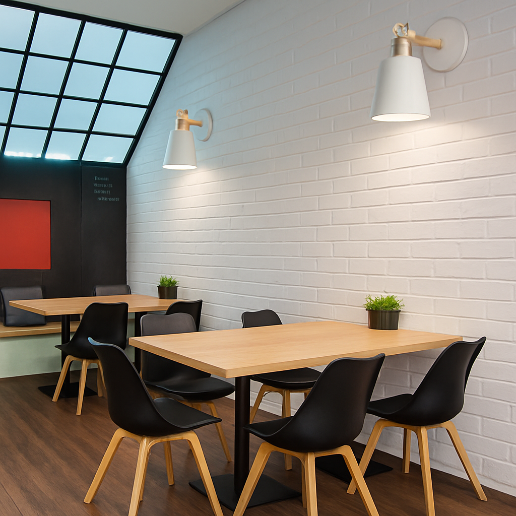 Vyrindo | Moderne Noordse LED Hout Metalen Wandlamp